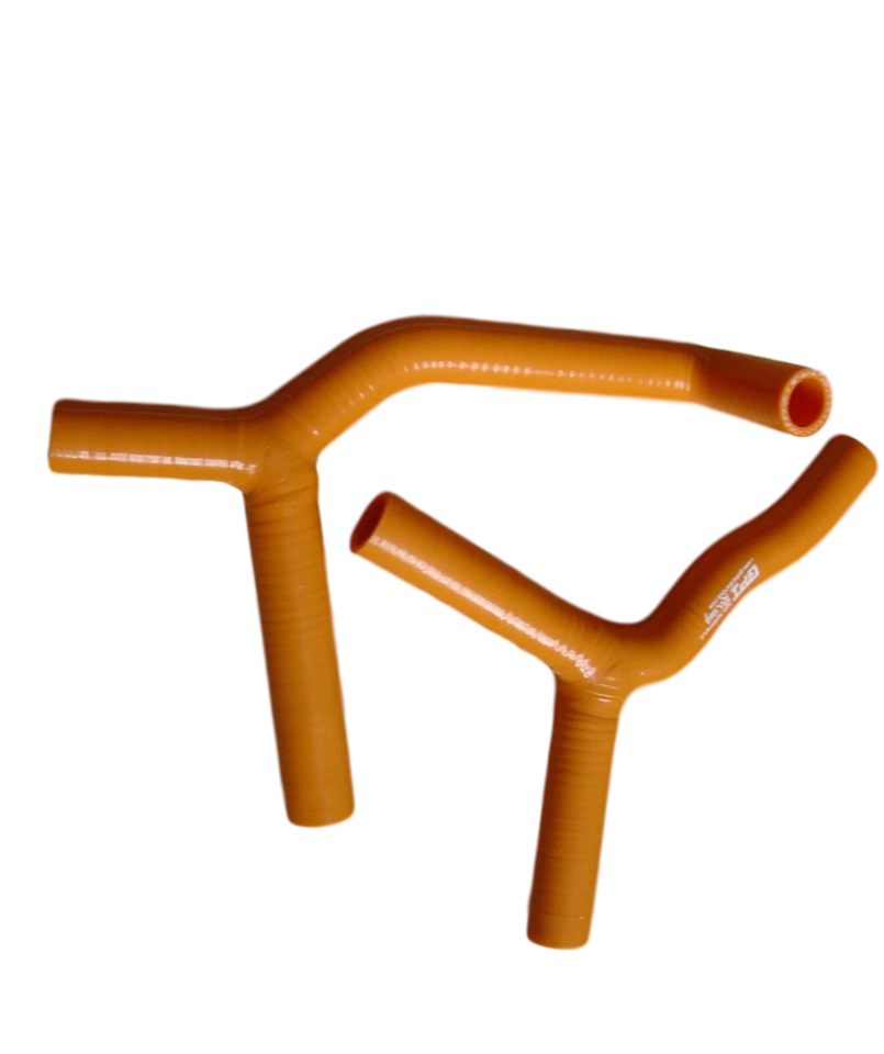 Manguera de radiador de silicona naranja para KTM 85SX 2004 2005 2006 2007 2008 2003-2012 Foto 1 de 4