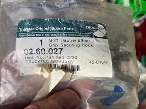 New Sealed Trucktec 02.60.027 Mercedes Benz 1248800220 Hood Release Handle Lever - Foto 1 di 2