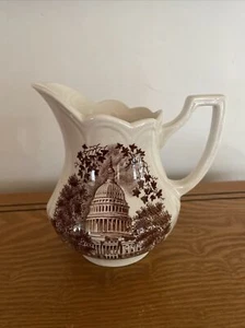 Vintage J&G Meakin Royal Staffordshire American Legend Ironstone CREAMER - Picture 1 of 6