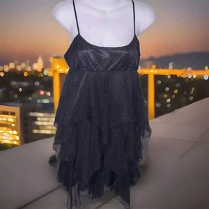 Free People Runaway Rockstar Mini Slip Cocktail Dress Size X Small  - Picture 1 of 6