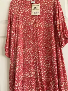 Lost River Clothing Top Womens L Tunic 3/4 Sleeve with Pockets Crinkle - Picture 1 of 3