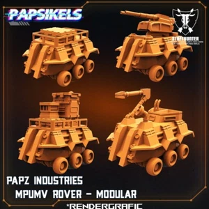 Papz Industries MPUMV Rover - Star Entrance - Papsikels - Sci-Fi - Picture 1 of 2