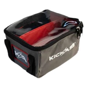 KickAss Canvas Clear Top Storage Bag with PVC Lining - 20x25x15cm - Picture 1 of 2