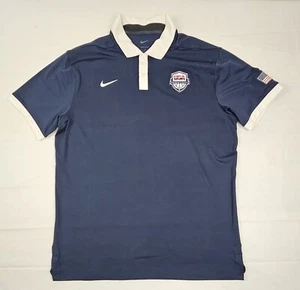 Nike Team USA Basketball Polo Shirt Mens Medium. Dri-Fit Shirt. CT1899-451. RARE - Picture 1 of 6