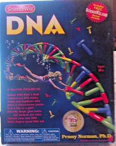 Vintage Science Wiz DNA Project Kit With Book & Tools Unopened - Picture 1 of 9