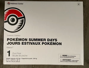 NEW Pokémon Summer Days Wailord Ride On Pool Float Pokemon - Bild 1 von 2