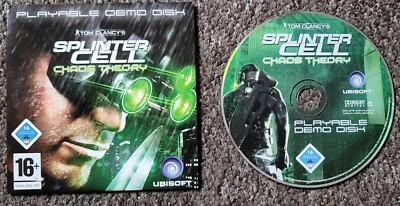 Tom Clancy's Splinter Cell: Chaos Theory Playable Demo Disk - PC (2005) - Image 1 of 2