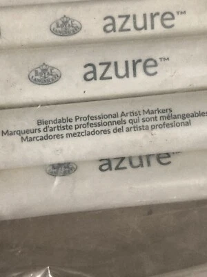 Azure  Blend-able Professional  Artists Markers Huge Lot (33) Nicely Used - Image 1 of 4