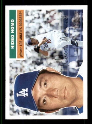 2005 Topps Heritage #30 Hideo Nomo (SP/Short Print) Dodgers e - Image 1 of 2