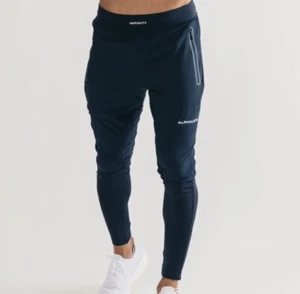 Alphalete Herren Infinity Tech Pants Terrain Jogginghose Schwarz Gr. XL Gym Work Out - Bild 1 von 7