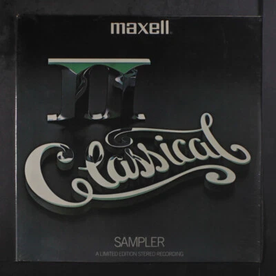 VARIOUS: maxell classical sampler 2 RCA Special Products 12" LP 33 RPM Sealed - Image 1 of 2