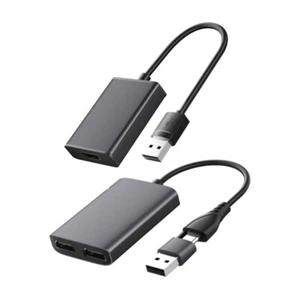 USB to Double Monitors Dissimilar Display Synchronizer Elevates Display Clarity - Afbeelding 1 van 10