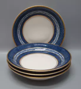 Theodore Haviland MOSAIC (COBALT BLUE) Fruit Bowls SOLD IN SETS OF FOUR - Picture 1 of 2