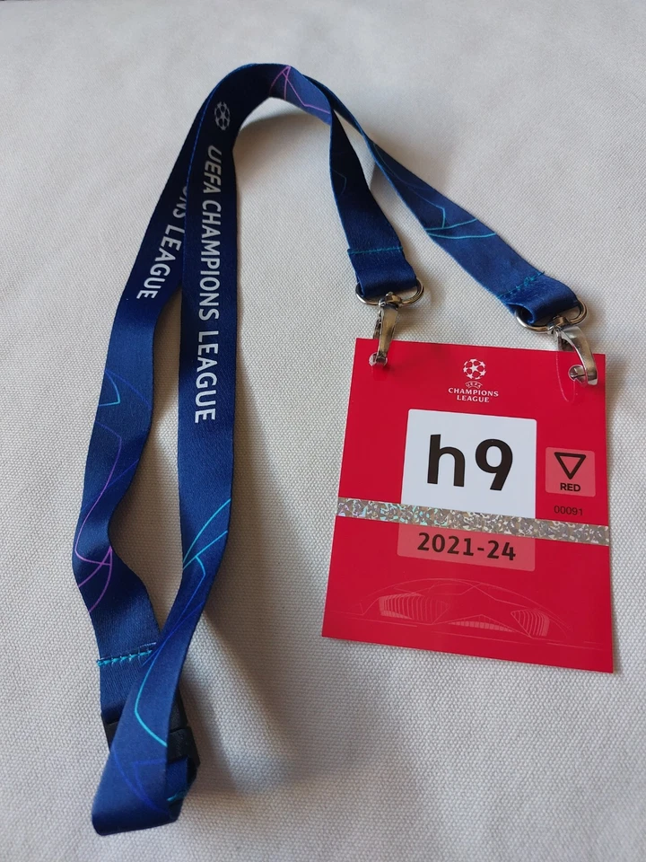 RARO PASS UEFA CHAMPIONS LEAGUE QUARTI NAPOLI VS  MILAN  1-1  DEL 18-4-2023 - Immagine 1 di 1