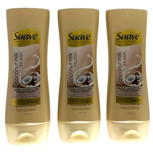 Suave Professionals Kokosmilch-Infusion tiefe Feuchtigkeitsspülung 12,6 Oz. 3er-Packung - Bild 1 von 3