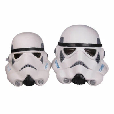 Star Wars Stormtrooper Mask Soft PVC Helmet Cosplay Helmet Adult Kids Halloween - Image 1 of 4