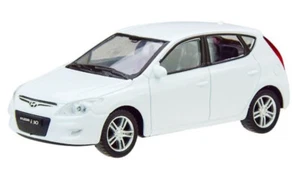Welly Hyundai i30 White 1:43 Scale 4 Inch Diecast Model Car - Picture 1 of 9