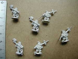 4401 HEAVY CLAN VETERANS 6 FIGUREN METALL 15MM / ZWERGE / ZWERGE / ZWERGE / DEMONWORLD - Bild 1 von 1