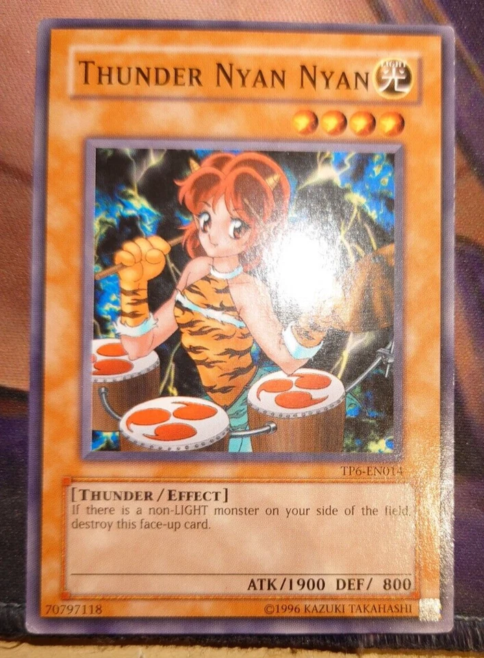 Thunder Nyan Nyan TP6-EN014 Common Yugioh Card - Image 1 of 1