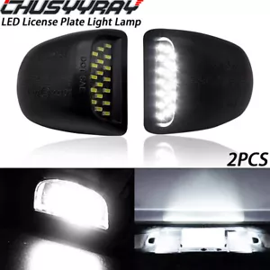 For 99-13 Chevy Silverado Avalanche Rear Bumper License Plate Light Lamp - Picture 1 of 13