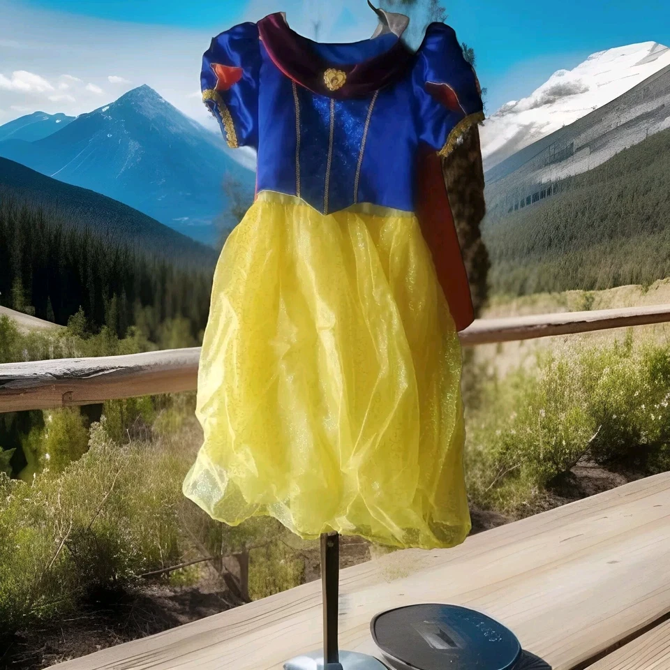 Disney Parks Snow White Dress – Girls L (10/12) – Original Princess Gown Cosplay - Image 1 of 4