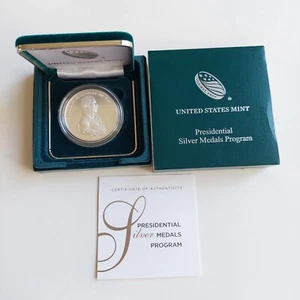 U.S. Mint Presidential Silver Medals Program OGP COA 1oz .999 Silber - MONROE - Bild 1 von 7