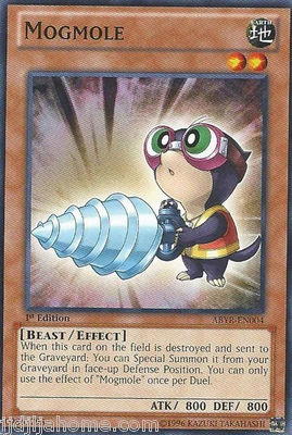 ABYR EN004 1ST ED 3X MOGMOLE COMMON  - Image 1 of 2