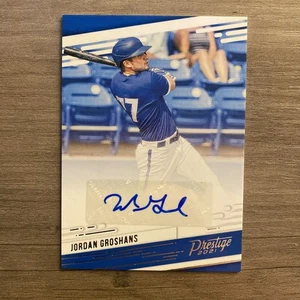 2021 Panini Chronicles Prestige Auto Jordan Groshans #PR-JG Auto - Bild 1 von 1