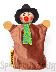 Handpuppe Kasperlepuppe KERSA Beni Räuber mit rundem Holzkopf Puppentheater - Picture 1 of 1