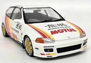 Solido 1/18 Honda Civic Mugen Racing Works EG6 1992 Diecast scale model car - Picture 1 of 8