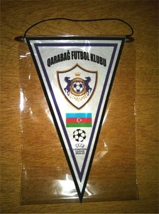 QARABAG - AZERBAIJAN - UEFA CHAMPIONS LEAGUE 2025 - Pennant - 37 x 24 cm - Picture 1 of 1