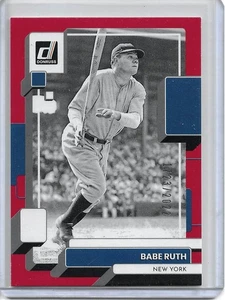2022 Panini Donruss Holo Red Babe Ruth #229 HOF Yankees /2022 - Bild 1 von 2