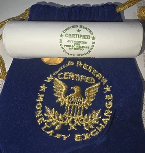 Buffalo Bisson Uncirculated Roll World Reserve Monetary Exchange Nickle 2005 P - Picture 1 of 5