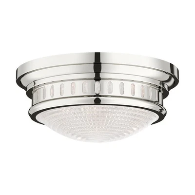 Livex Lighting - Berwick - 3 Light Flush Mount in Coastal Style - 15 Inches wide - Image 1 of 4