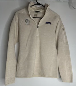 Patagonia Better Sweater Damen Größe M 1/4 Zip Fleecejacke hellbraun Pullover - Bild 1 von 10
