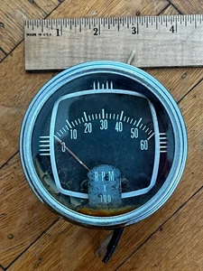 Vintage Tachometer RPM X 100 - Picture 1 of 5