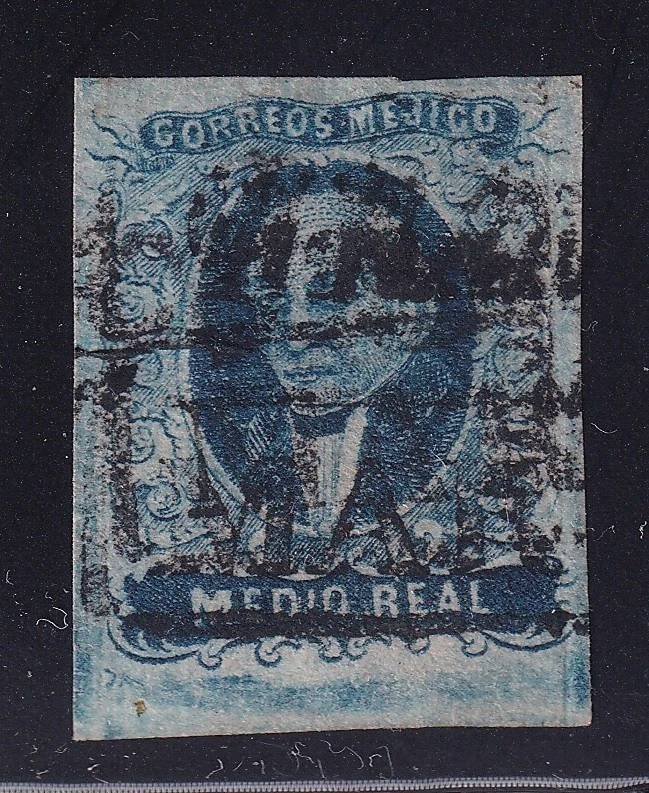 udo15 墨西哥 1856 年 Unkown 区 Sc#1 Mc#1l — 第 1/1 张图片