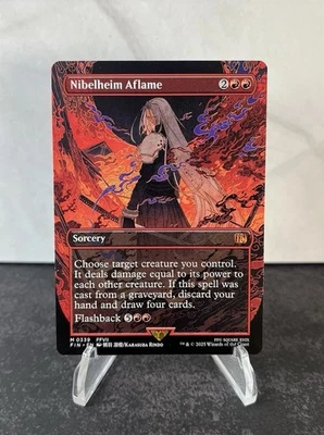 2025 Final Fantasy Nibelheim Aflame Borderless Regular Expansion/Mythic #339 - Image 1 of 4