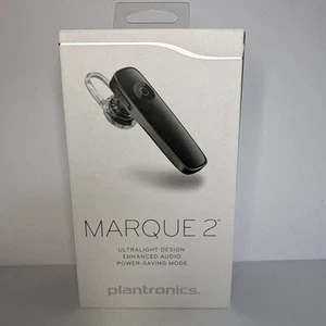 Plantronics Marque 2 M165 Wireless Bluetooth Headset Mobile Phone Earpiece White - Picture 1 of 6