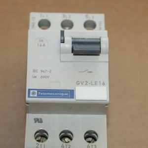 Ein TELEMECANIQUE GV2-LE16 Motorstarter 14 AMP 600 VAC - Bild 1 von 1