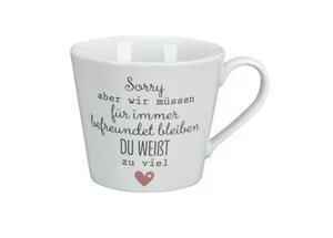 Krasilnikoff Tasse wir müssen befreundet bleiben - Bild 1 von 1