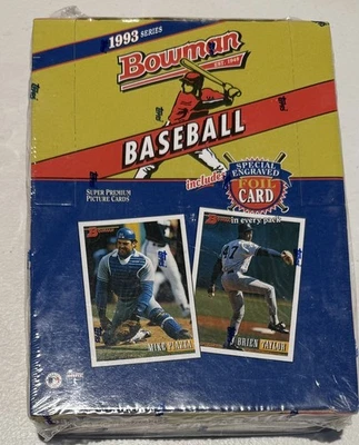 1993 Bowman Baseball Box Sealed Possible Jeter Rookie - Image 1 of 4