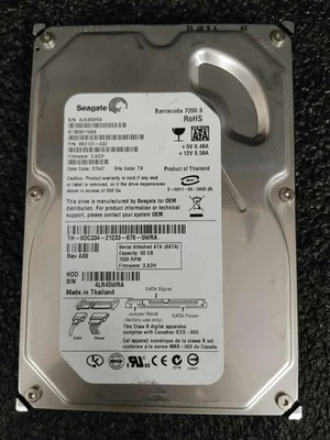 Seagate ST3808110AS 9BD131-033 80GB 7.2K RPM FW 3.ADH DC 07047 SATA 3.5" HDD - Image 1 of 4