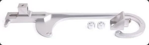 Aeroflow AF64-2001S Billet Throttle Cable Bracket Silver suits 4150 Style - Picture 1 of 4