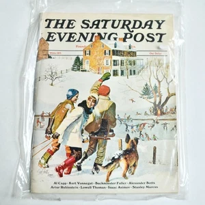 The Saturday Evening Post Winter 1971 Magazine Vintage No Label - Imagen 1 de 4