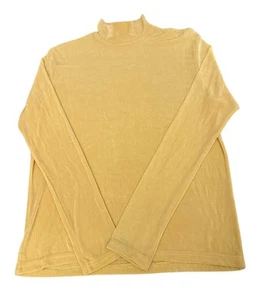 1849 Ranchwear Western Slinky Shirt Women's M Stretch Equestrian Yellow - Picture 1 of 11