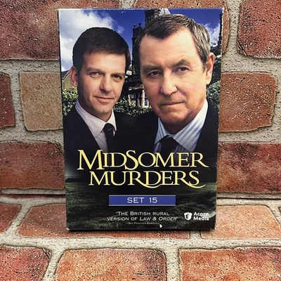 Midsomer Murders Set 15 DVD Used Acorn Media Mystery Drama British TV Series - Image 1 of 3