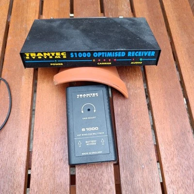Trantec S1000 Optimised Receiver + RTD 3406. Untested, No Cables. Ex College.  - Image 1 of 4
