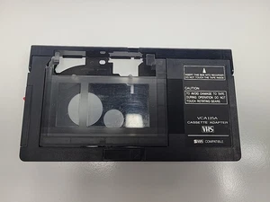 Adaptador de cinta de casete VCA115A VHSC a VCR SVHS estándar compatible prueba completa - Imagen 1 de 2