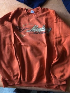 Ford Mustang Sweatshirt - Mustang Nation - Orange / XXL Langarm - Bild 1 von 1